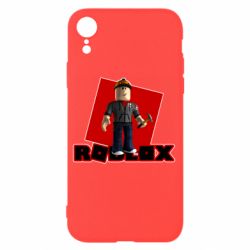 Чехол для iPhone XR Roblox Builderman