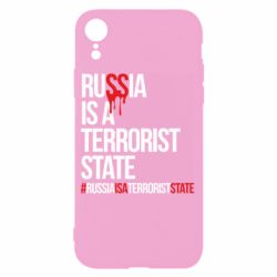Чехол для iPhone XR Russia is a terrorist - PrintSalon