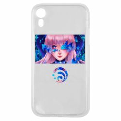 Чехол для iPhone XR Sangonomiya Kokomi art