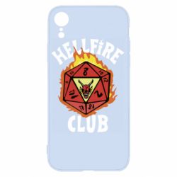 Чехол для iPhone XR Stranger Things: Hellfire club - PrintSalon