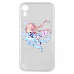 Чехол для iPhone XR Swimming Kokomi
