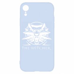 Чехол для iPhone XR The witcher wolf
