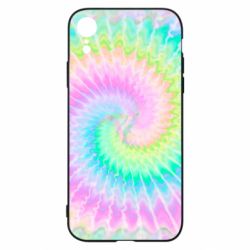 Чохол для iPhone XR Tie dye spiral - PrintSalon