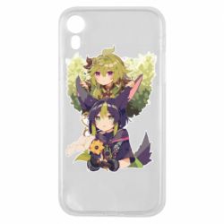 Чехол для iPhone XR Тигнари с Коллеи