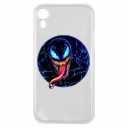 Чохол для iPhone XR Venom black and blue style - PrintSalon