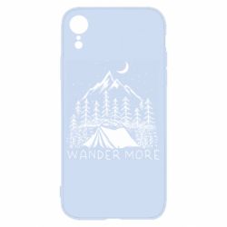 Чехол для iPhone XR Wander more - PrintSalon