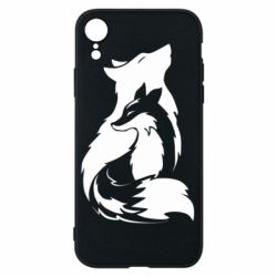 Чехол для iPhone XR Wolf And Fox - PrintSalon