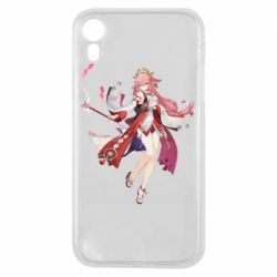 Чехол для iPhone XR Яэ Мико арт