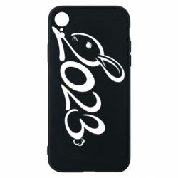 Чехол для iPhone XR Заяц 2023 - PrintSalon