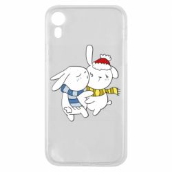 Чехол для iPhone XR Зайцы - PrintSalon