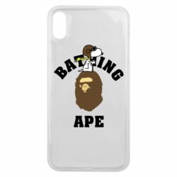 Чехол для iPhone Xs Max A bathing ape peanuts - PrintSalon