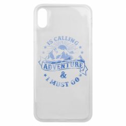 Чехол для iPhone Xs Max Adventure is calling - PrintSalon