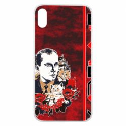 Чохол для iPhone Xs Max Батько наш Бандера Мяу! - PrintSalon