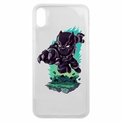 Чехол для iPhone Xs Max Cute Black panther - PrintSalon