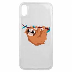 Чехол для iPhone Xs Max Cute sloth - PrintSalon