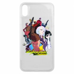 Чехол для iPhone Xs Max Cyberpunk: Edgerunners - PrintSalon