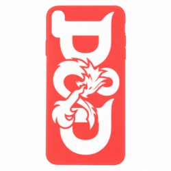 Чехол для iPhone Xs Max Dungeons s Dragons logo - PrintSalon