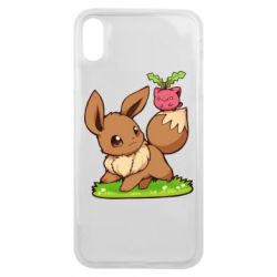 Чохол для iPhone Xs Max Eevee with Hoppip - PrintSalon