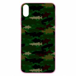 Чохол для iPhone Xs Max Fisherman Camouflage - PrintSalon