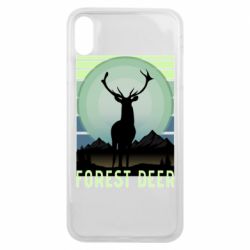 Чехол для iPhone Xs Max Forest deer - PrintSalon