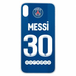 Чехол для iPhone Xs Max Форма Месси ПСЖ - PrintSalon