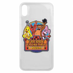 Чехол для iPhone Xs Max Freddy Pizza - PrintSalon