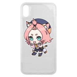 Чехол для iPhone Xs Max Genshin Impact chibi Diona - PrintSalon