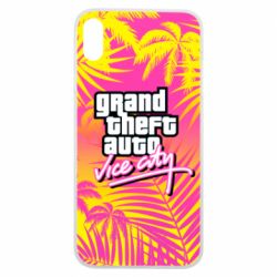 Чехол для iPhone Xs Max GTA city - PrintSalon