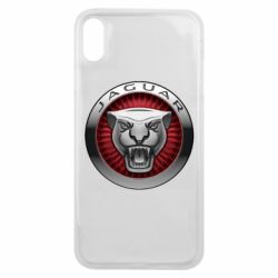 Чехол для iPhone Xs Max Jaguar Logo circle - PrintSalon