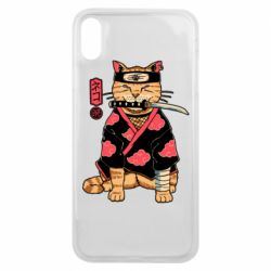Чехол для iPhone Xs Max Japanese Akatsuki cat - PrintSalon