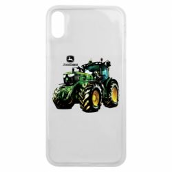 Чохол для iPhone Xs Max John Deere Tractor and logo - PrintSalon