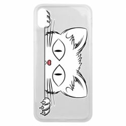 Чехол для iPhone Xs Max Котейка - PrintSalon