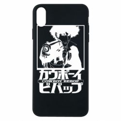 Чехол для iPhone Xs Max Ковбой Бибоп с ружьем - PrintSalon