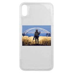 Чехол для iPhone Xs Max Марка с Крымским мостом - PrintSalon