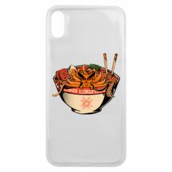 Чехол для iPhone Xs Max Kurama in ramen - PrintSalon