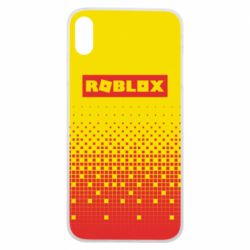 Чехол для iPhone Xs Max Logo and squares - PrintSalon