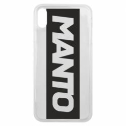 Чехол для iPhone Xs Max Манто лого - PrintSalon