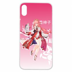 Чохол для iPhone Xs Max Mischievous Yae Miko - PrintSalon