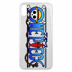 Чехол для iPhone Xs Max One Piece Logo Skull - PrintSalon