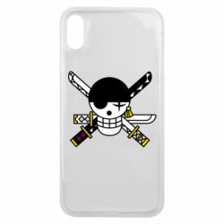 Чехол для iPhone Xs Max One Piece Zoro logo - PrintSalon