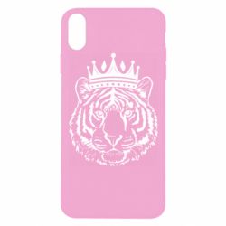 Чехол для iPhone Xs Max Папа-Тигр - PrintSalon