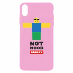 Чехол для iPhone Xs Max Roblox Not Noob - PrintSalon