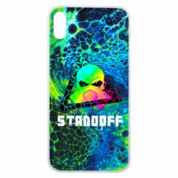 Чехол для iPhone Xs Max Standoff art skull - PrintSalon