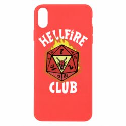 Чехол для iPhone Xs Max Stranger Things: Hellfire club - PrintSalon