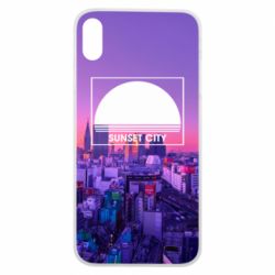 Чохол для iPhone Xs Max Sunset city - PrintSalon