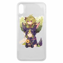 Чехол для iPhone Xs Max Тигнари с Коллеи - PrintSalon