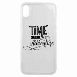 Чехол для iPhone Xs Max Time to adventure - PrintSalon