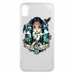 Чехол для iPhone Xs Max Уэнздей арт - PrintSalon