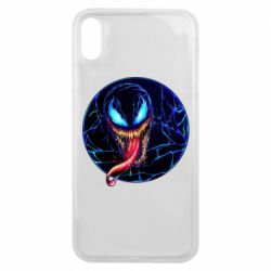 Чохол для iPhone Xs Max Venom black and blue style - PrintSalon
