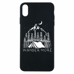 Чехол для iPhone Xs Max Wander more - PrintSalon